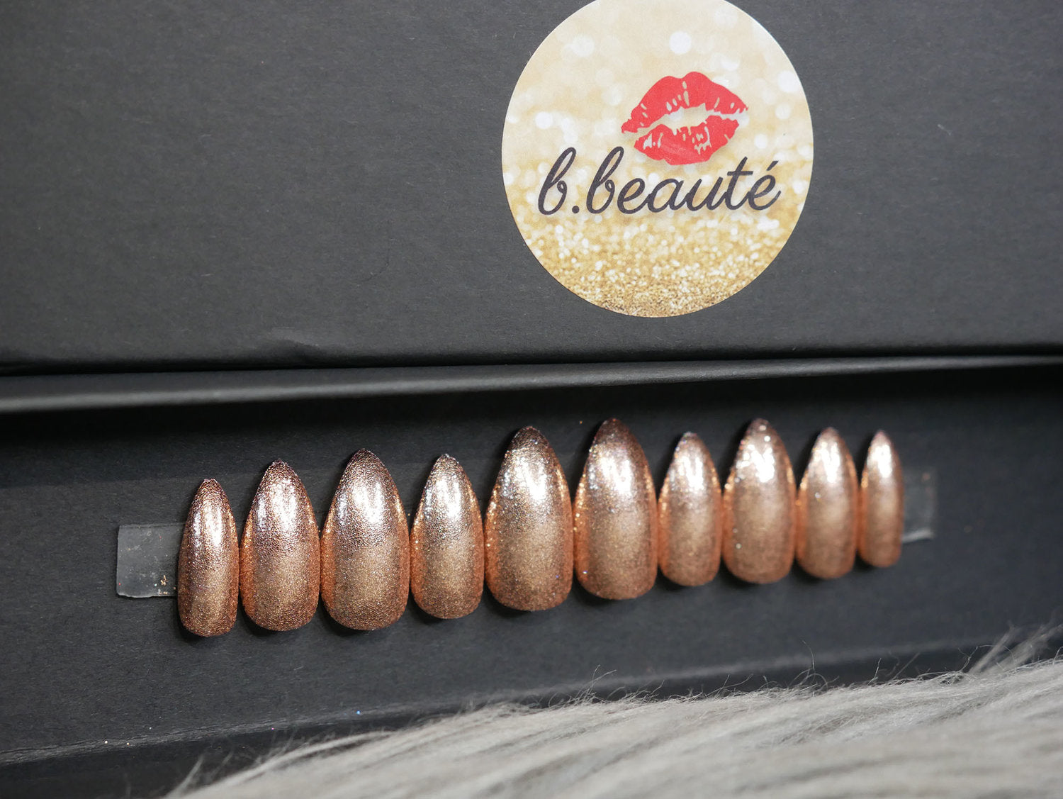 Rose Gold Glitter