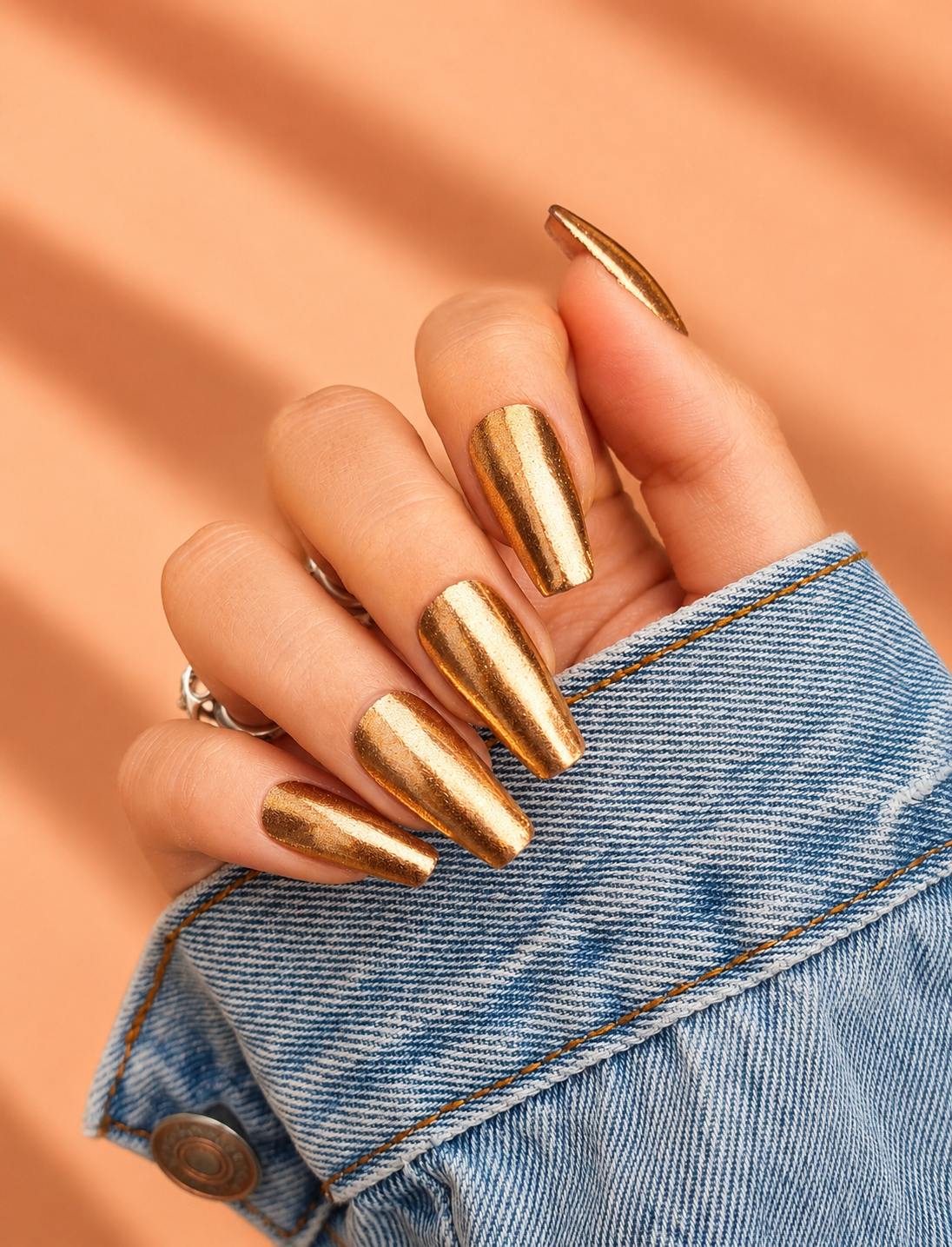 Rose Gold Glitter- Ready To Ship